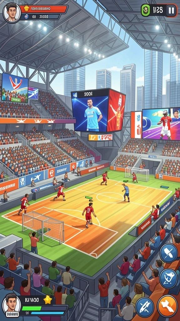 Gameplay yang seru dan penuh tantangan.