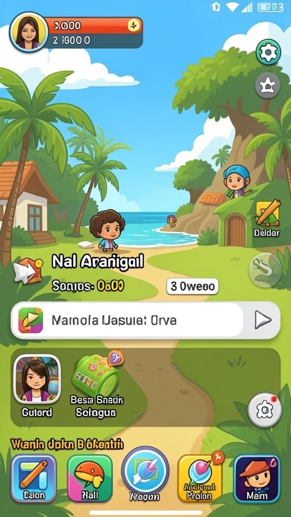 Tampilan antarmuka yang user-friendly dan menarik.