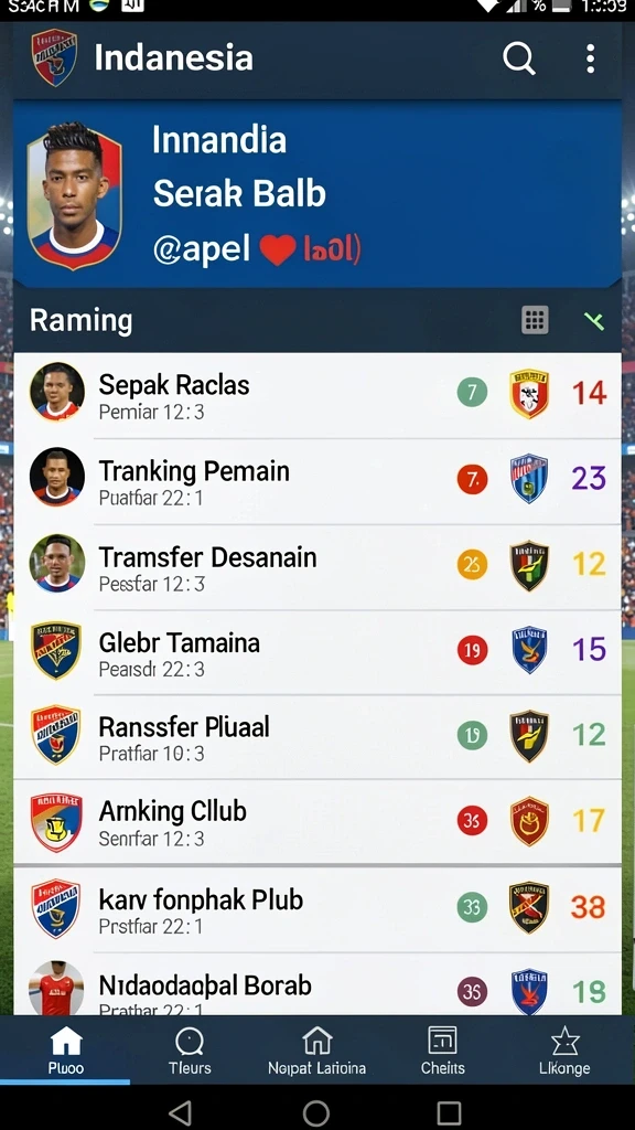 Antarmuka yang menarik dan mudah digunakan.
