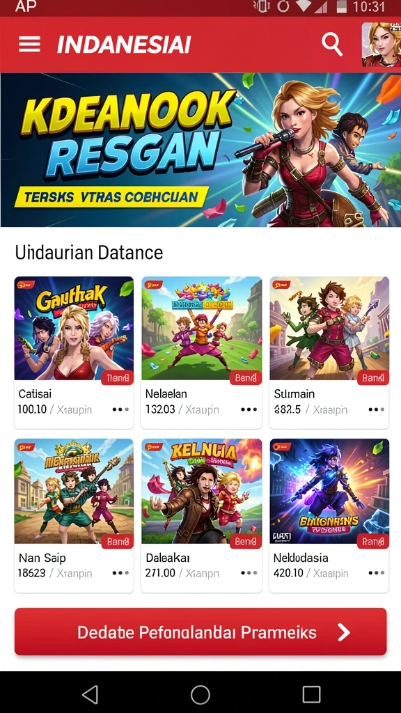 Tangkapan layar kedua memperlihatkan karakter baru yang menarik.