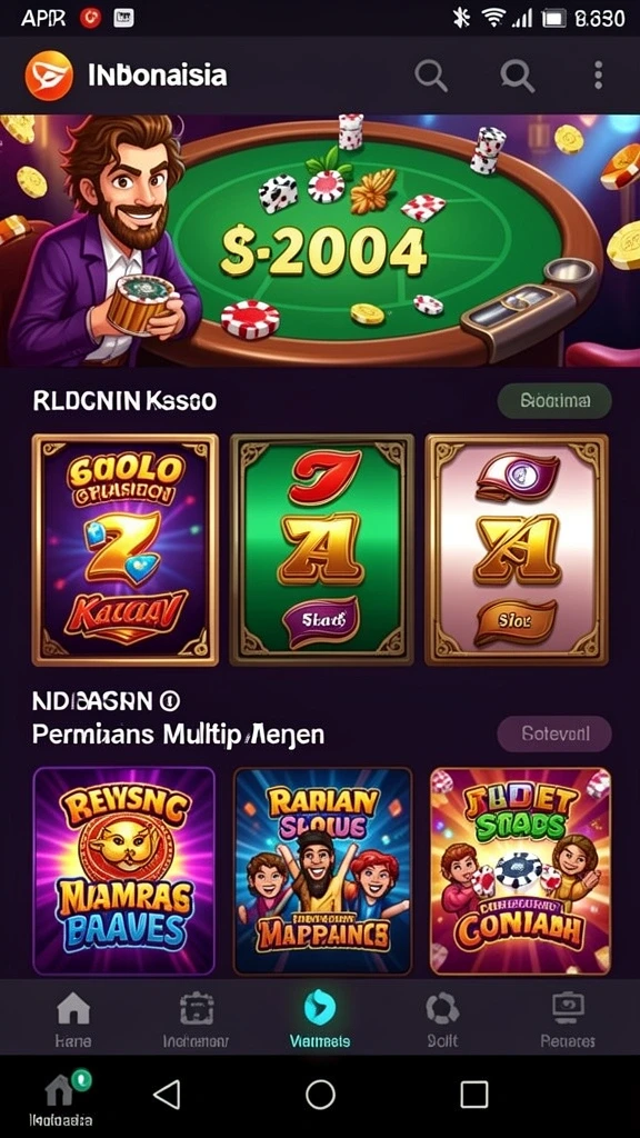 Grafis menawan yang membuat permainan semakin hidup.