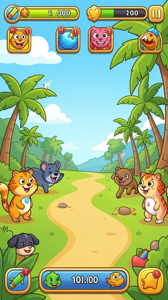 Tangkapan layar yang menampilkan mode multiplayer yang seru.