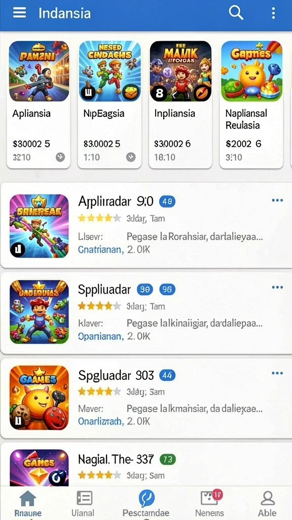 Mode permainan yang bervariasi dan menarik.