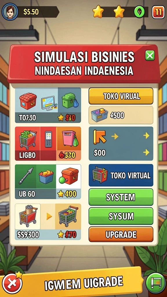 Pengalaman bermain yang seru dan menyenangkan.