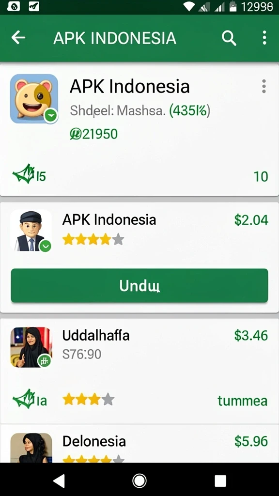 Tampilan antarmuka yang menarik dan intuitif.