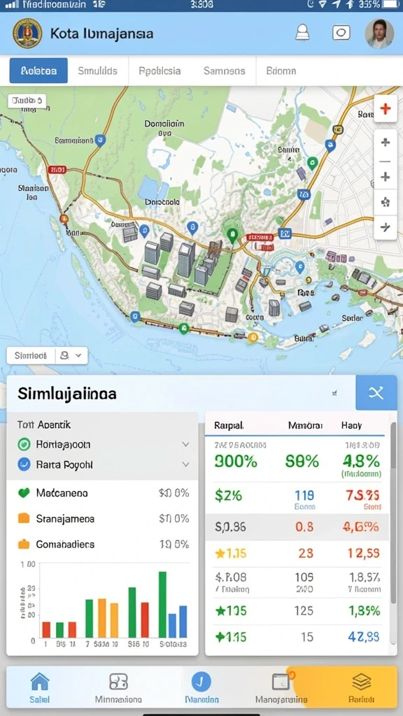 Pemandangan menakjubkan yang menghidupkan dunia game.