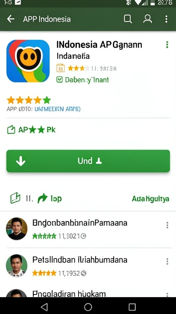 Tampilan antarmuka yang menarik dan user-friendly.