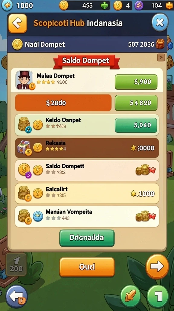 Pengalaman bermain yang seru dan adiktif.