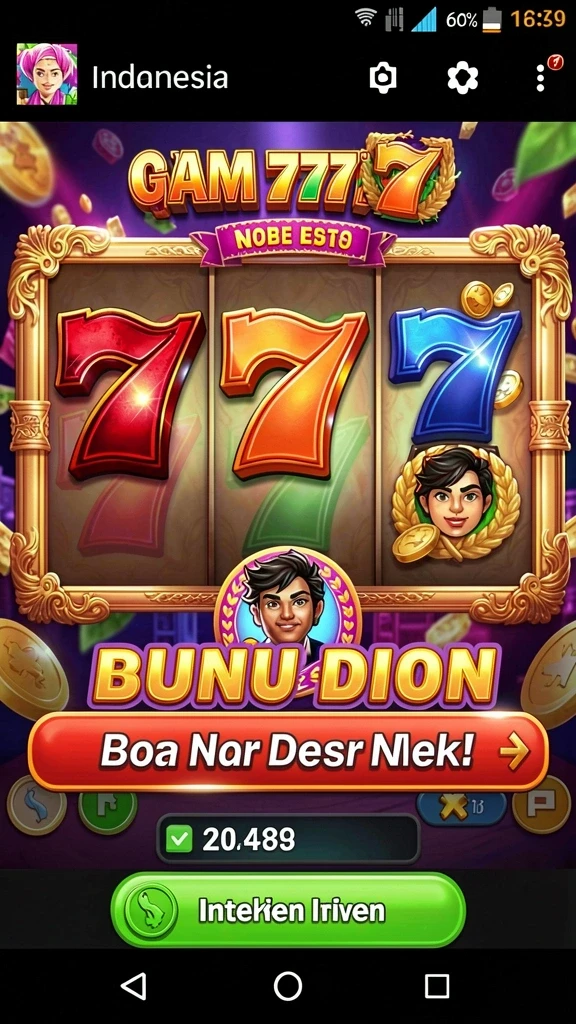 Melihat berbagai level menarik yang tersedia dalam game.