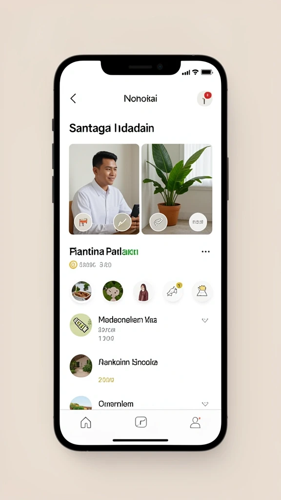 Tampilan menu utama H89 yang menarik dan mudah digunakan.