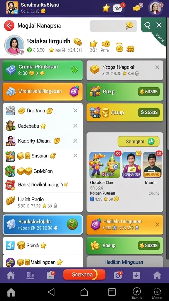 Tampilan antarmuka yang menarik dan mudah dinavigasi.