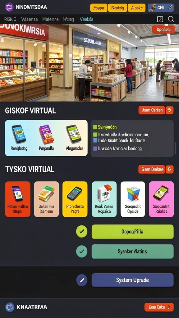 Fitur kompetitif dengan leaderboard dan turnamen.