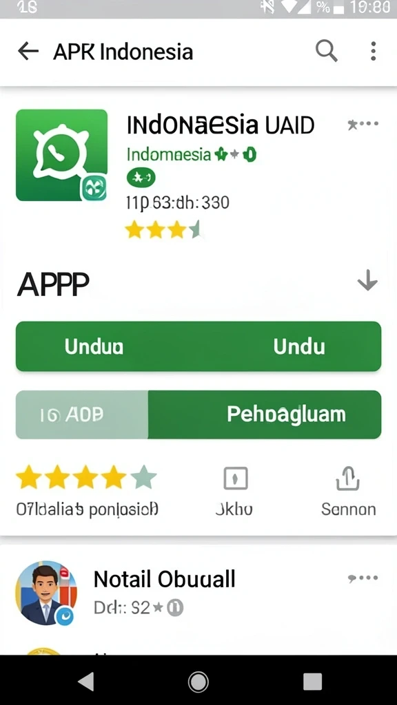 Tampilan antarmuka yang user-friendly.