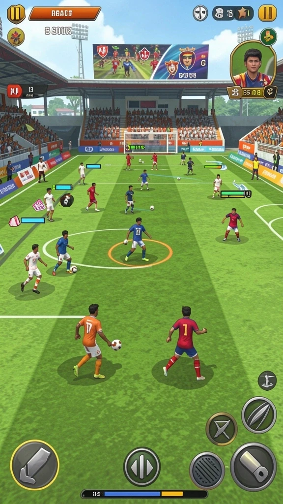 Screenshot saat bermain dengan teman-teman.