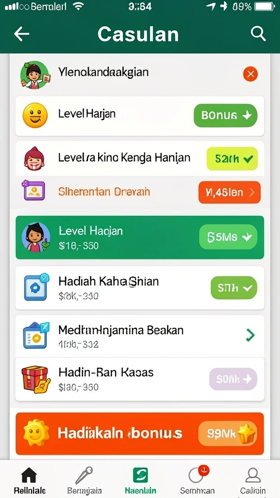 Tampilan antarmuka yang ramah pengguna.