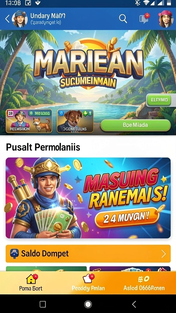 Tampilan antarmuka yang menarik dan user-friendly.