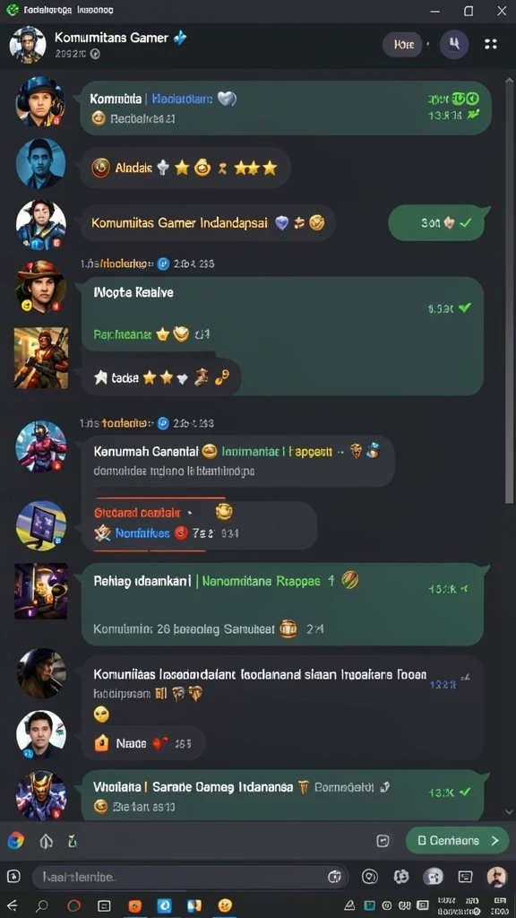 Tangkapan layar menunjukkan grafis menawan dalam pertarungan.