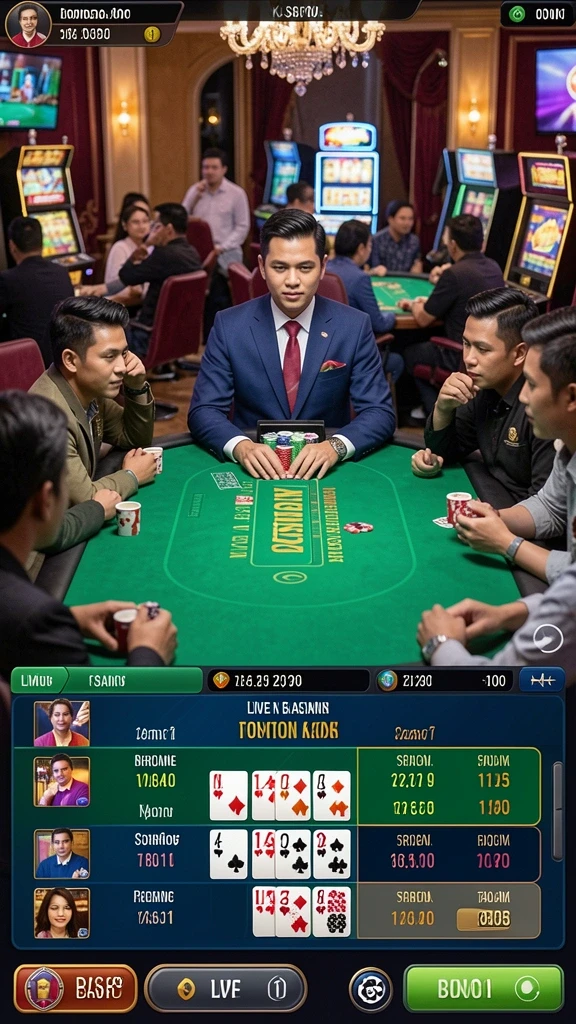 Screenshot menunjukkan antarmuka permainan yang menarik dan mudah digunakan.