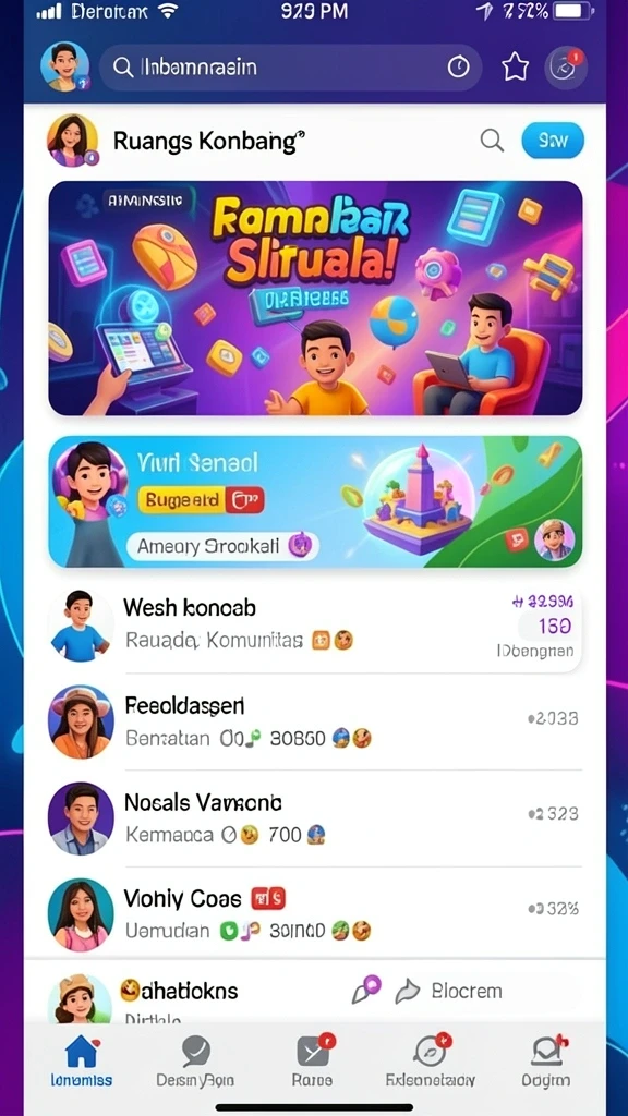 Mode permainan yang variatif dan menyenangkan.