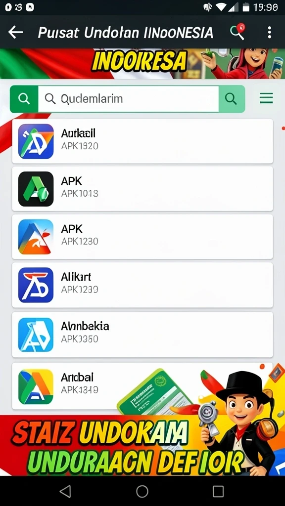 Tampilan antarmuka permainan yang menarik dan intuitif.