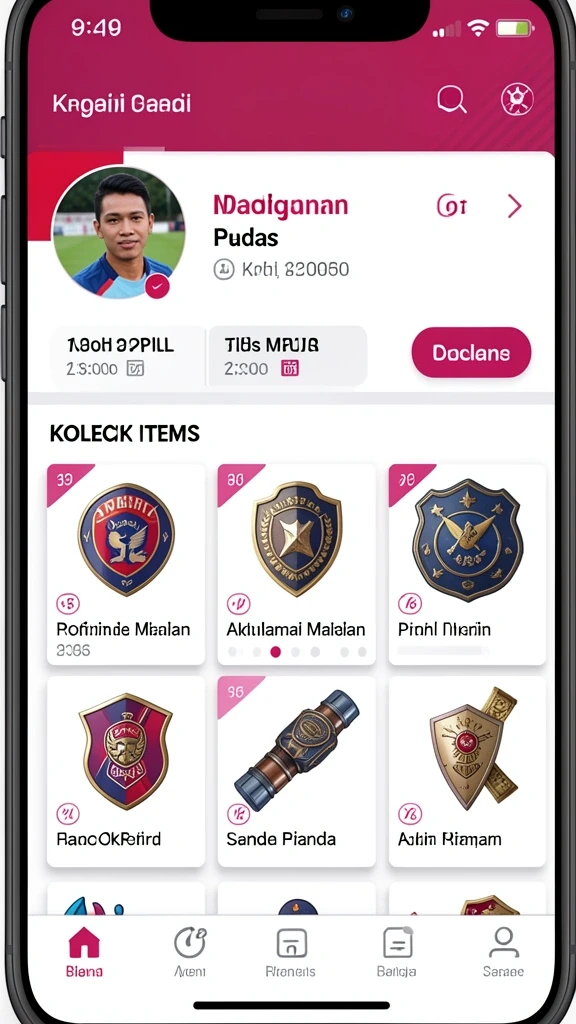 Berbagai mode permainan yang dapat dipilih.