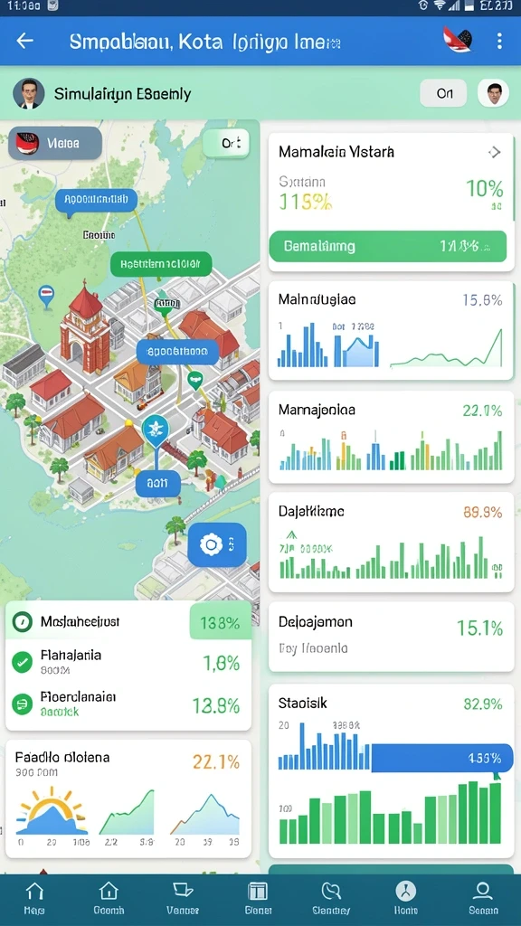 Tampilan antarmuka yang user-friendly dan mudah dinavigasi.