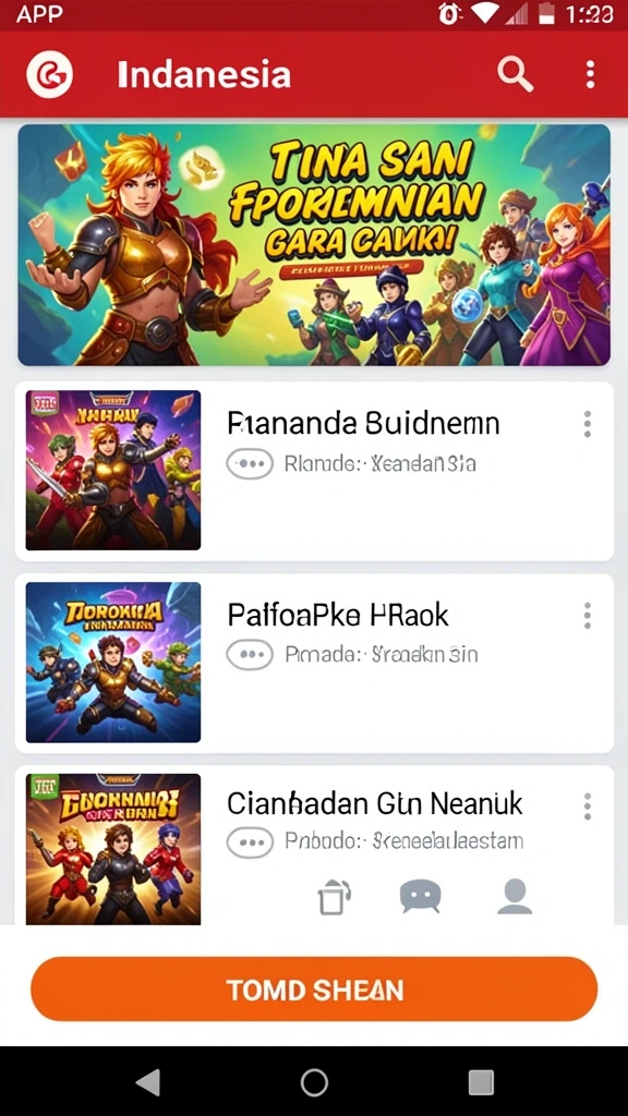 Tangkapan layar memperlihatkan sistem reward yang menggiurkan.