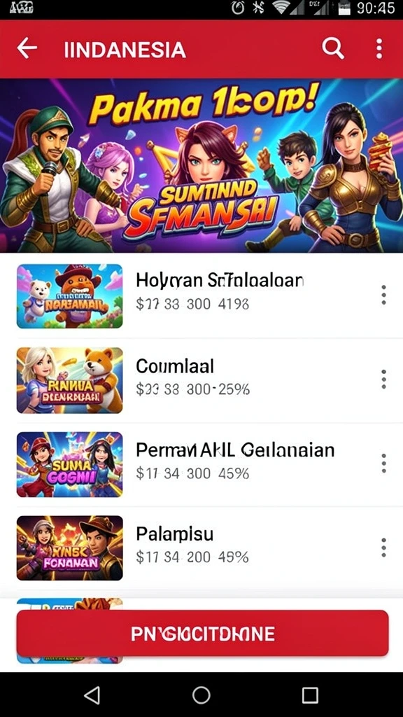 Beragam tanaman yang dapat dipilih untuk ditanam.
