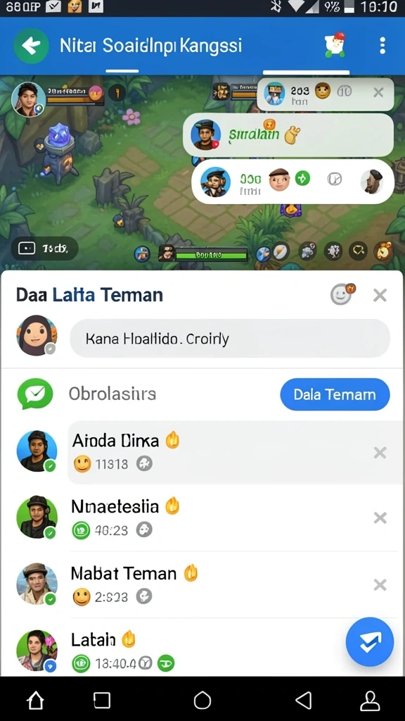 Grafis permainan yang memukau dan modern.