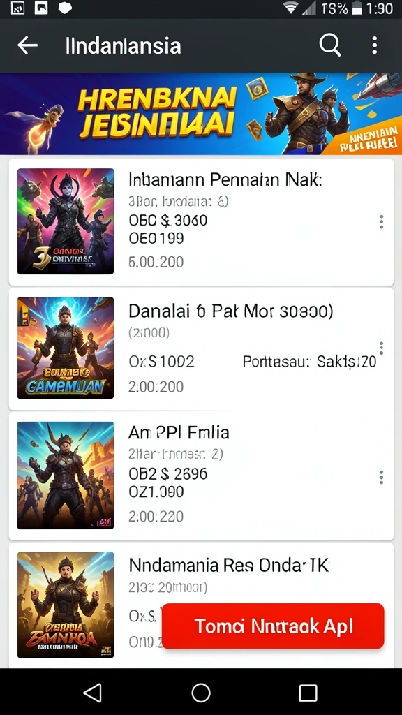 Salah satu level yang penuh tantangan.