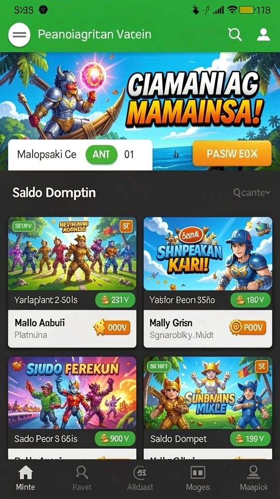 Kemudahan navigasi di dalam game.