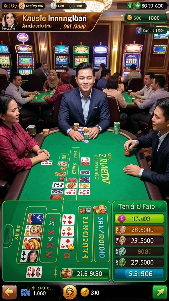 Beragam permainan dengan peluang menang yang menarik.