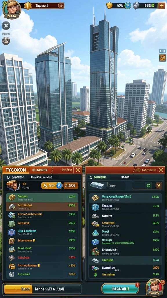 Screenshot dengan aksi seru dalam permainan.