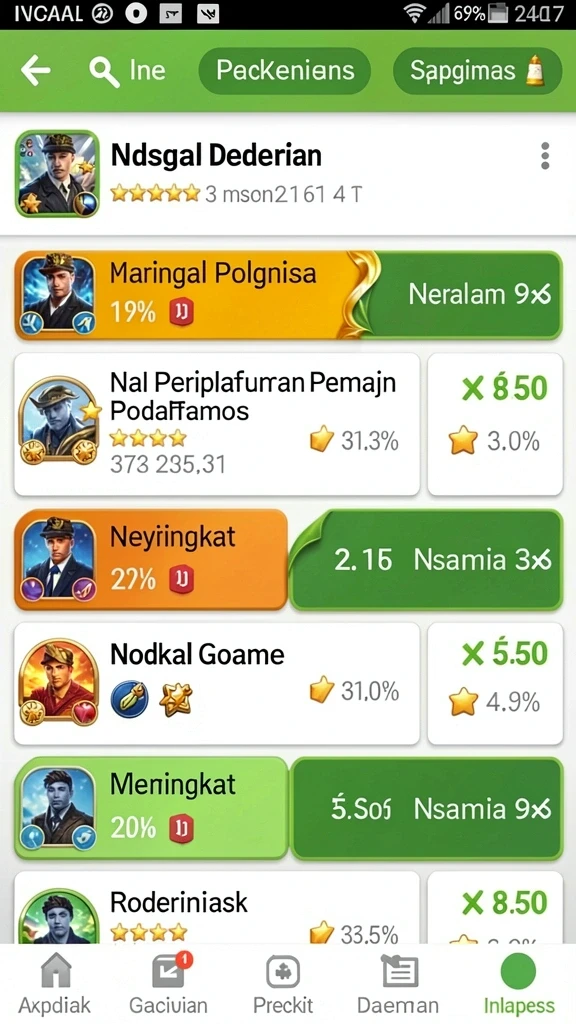Tampilan antarmuka yang menarik dan mudah digunakan.