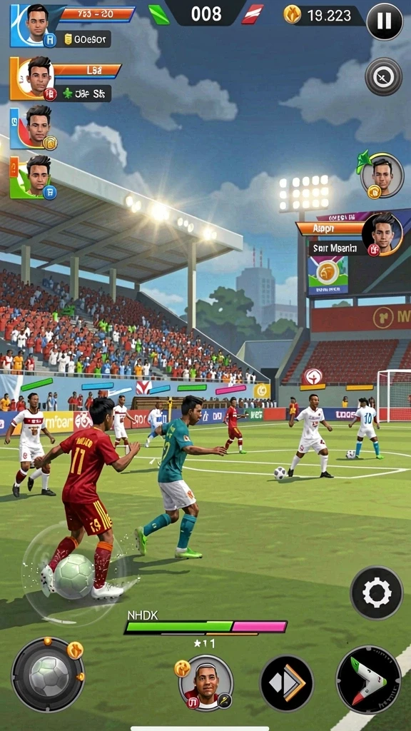 Gameplay seru yang menantang semua pemain.
