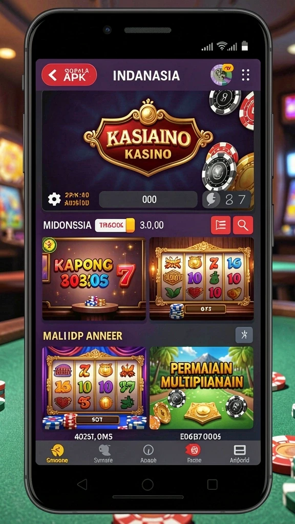Tampilan utama aplikasi SIA777 yang menarik.