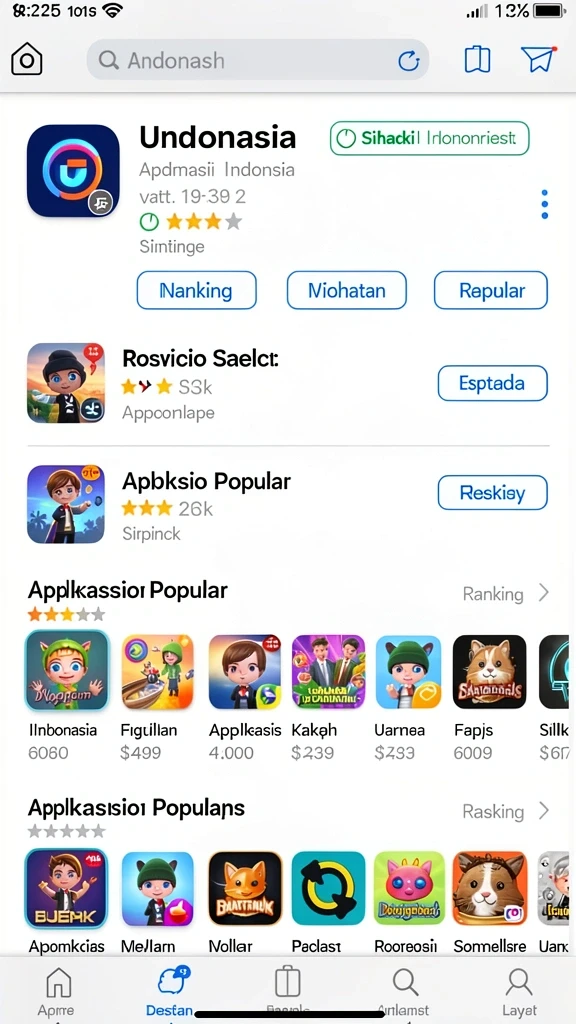 Tampilan antarmuka yang user-friendly dan menarik.