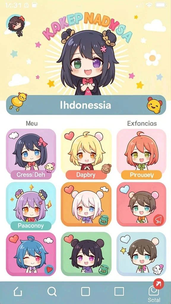 Tampilan awal game ZK6 yang memukau.