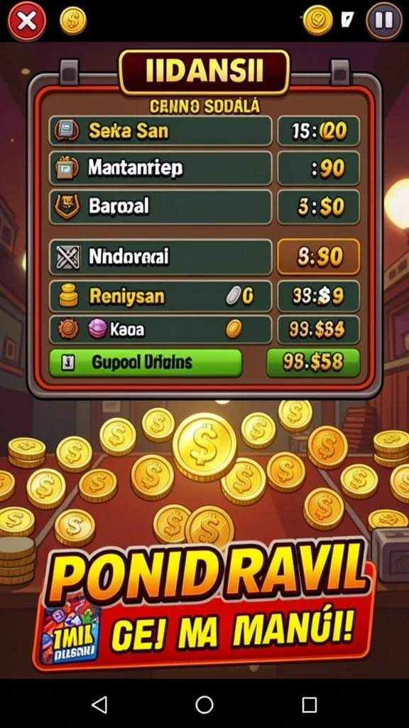 Screenshot memperlihatkan grafis dunia game yang menakjubkan.